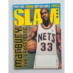SLAM‎ Magazine February 2001 Stephon Marbury Issue 48 W/Poster